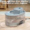 Cats Water Dispenser Mute Working Automatic Pet Fountain Dogs Waterer for Indoor Pet Easy to Clean Healthy Drinking