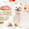 Dog Shirt Summer Ice Silk Pet T-Shirts Soft Breathable Burger Fries Ice Cream Print Sleeveless Vest for Small Medium Dogs