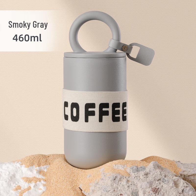 OLOEY Portable Stainless Steel Insulated Coffee Mug