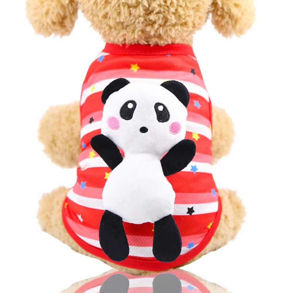 Vest Mesh Breathable Dog Cat Pet Small Medium Dog Spring Summer Cat Supplies Dog Clothes Teddy Bi