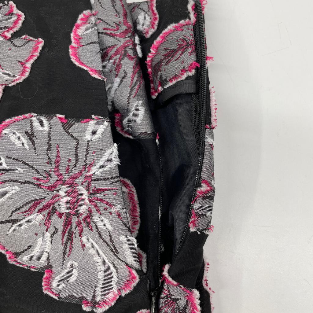 EBONY Black Rose of Sharon Wide Pants Bottoms 1 blackUsed