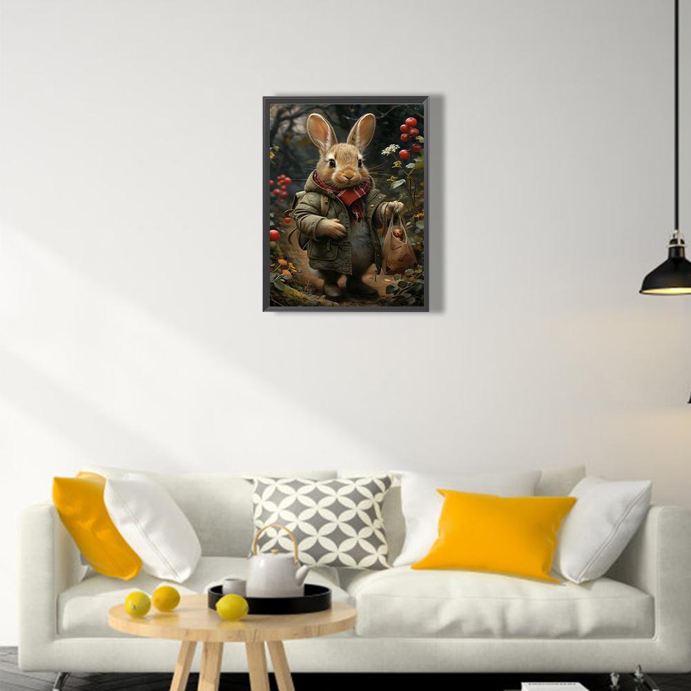 5D DIY Full Square Drill Diamond Painting Peter Rabbit Kit Home Decor Art