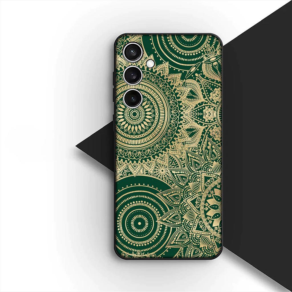Cover for Xiaomi Redmi Note 12 11 10 A3 Pro 10A 10C 12C Note12 5G 4G Casing Phone Case Floral Paisley Mandala flower texture