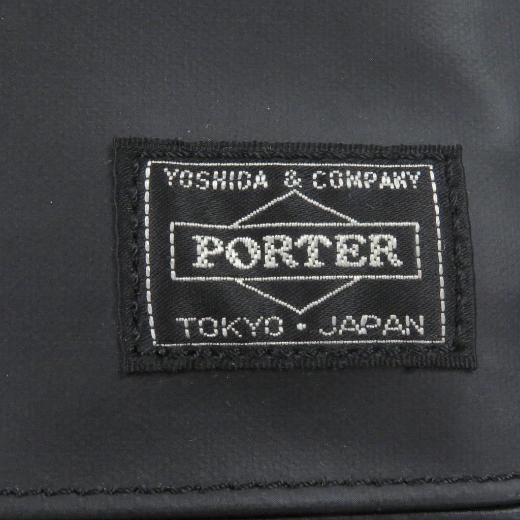 Excellent PORTER Briefcase CLOUD 2WAY BRIEFCASE Cordura Nylon Oxford Black Used