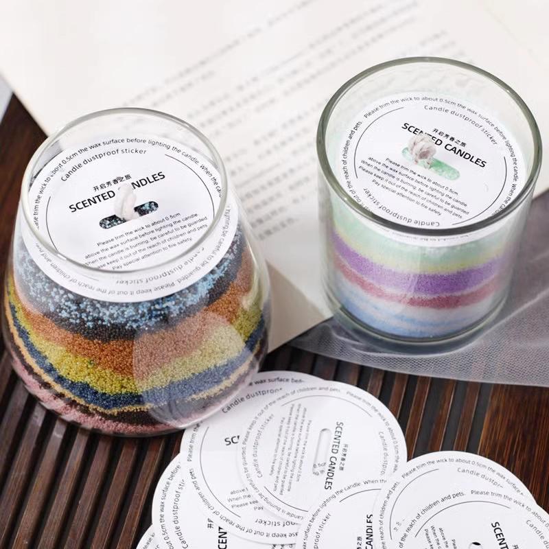 DIY Sand Wax Scented Candle Making Supplies Snowflake Wax Pearl Combustible Wax Sand Painting Material Handcraft Gift Home Decor