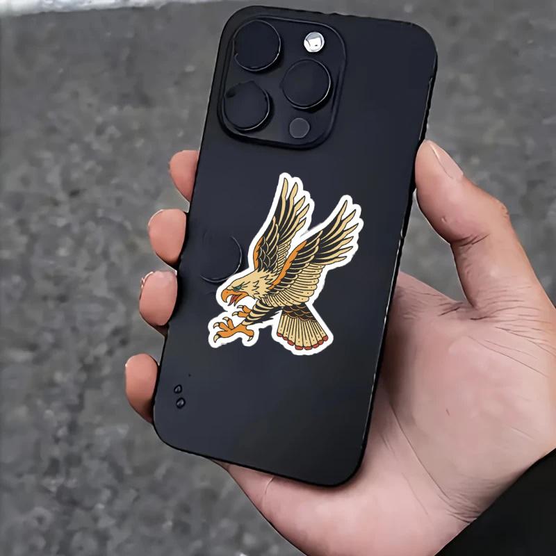 Traditional Eagle Sticker Decal, Trad Tattoo Style, Laptop Decal, Gift,