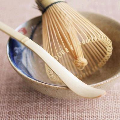 Matcha Klopper Met Lange Steel Matcha Poeder Borstel Tool Matcha Ceremonie Accessoire Japanse Stijl Handgekruld Bamboe Thee Klopper