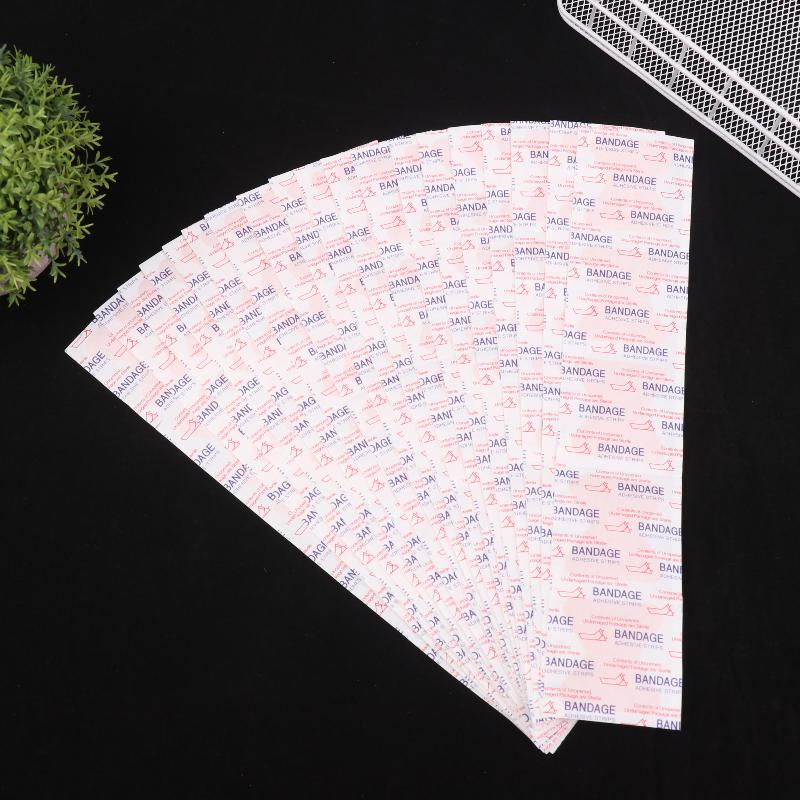 100Pcs Finger Waterproof Bandage Breathable Band Aid First Aid Wound Dressing Medical Tape Wound Plaster Emergency Bandaids