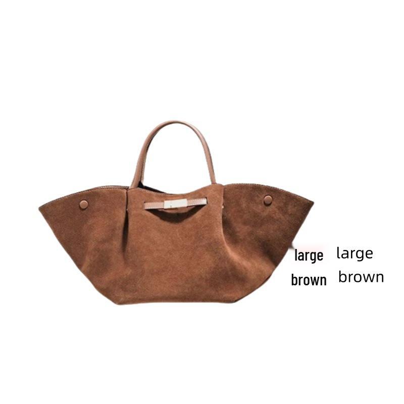 DEMELLIER Wing Suede Tote – Large Capacity, Versatile Women's Commuter Bag