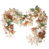 Halloween Dekoration Künstliches Schwarzes Ahornblatt Künstliche Pflanze Fake Herbst Ahornblatt Girlande Herbst Hausdeko Tag der Toten