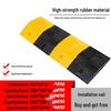 Triangular Rubber Car Slope Pad for Uphill Climbing and Speed Control with Reinforced Steel