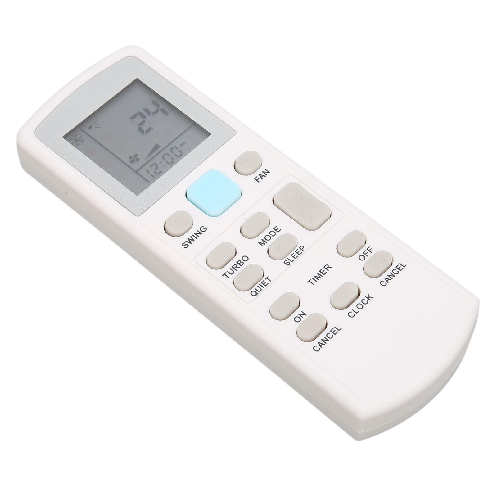 Conditioner Remote Control Sensitive Buttons LED Black Subtitles Replacement Remote for 02 Conditioner