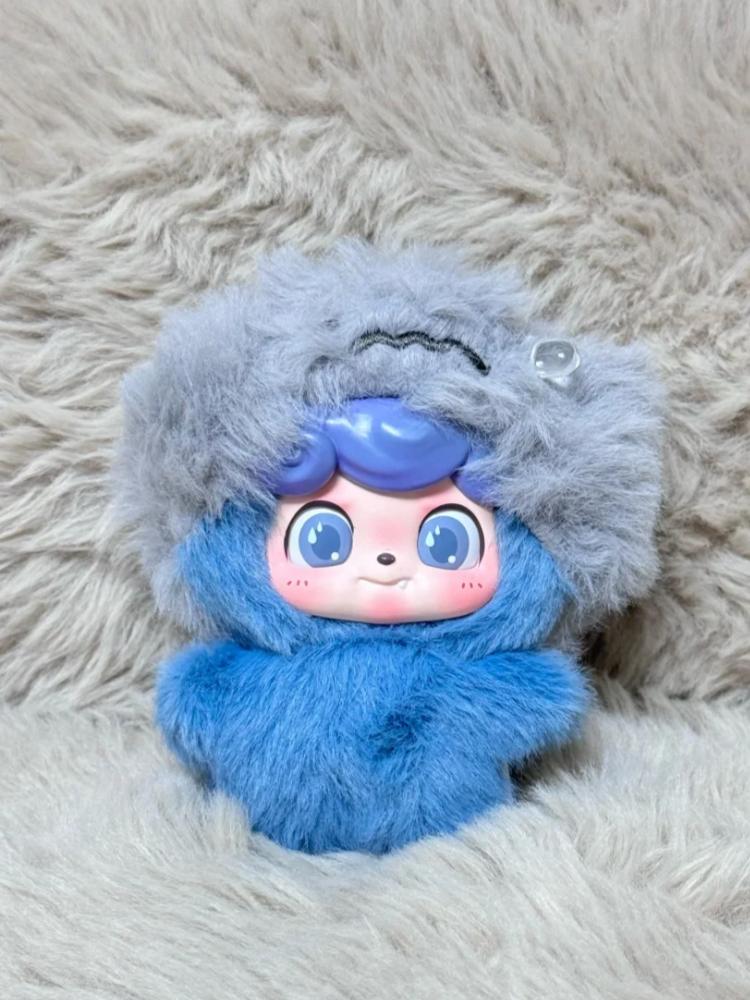 Genuine New Q.Kid Weather Series Mini Cute Vinyl Plush Surprise Box Keychain Decor Birthday Collectible Gifts For Kids Adults Children's Birthday Gift