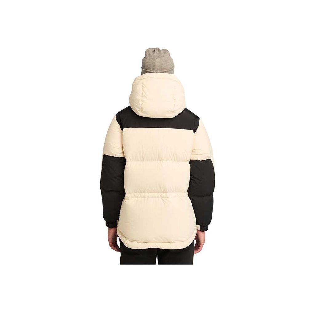 Timberland Giacca in piuma con cappuccio, spessa, antivento, calda, resistente all'acqua, da uomo, capospalla, marrone chiaro A2N68-EFL