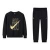 Nike Kids' Plush Long-Sleeve Tee & Sweatpants 2-Piece Set