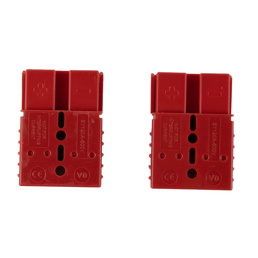 2x/Set 120 FOR Anderson-Plug Cable Terminal Forklift Battery Power Connector New