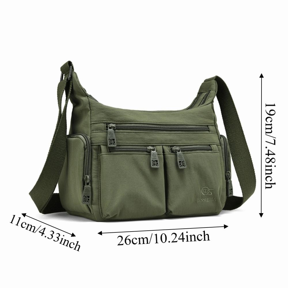 New Long Strap Shoulder Bag All-match Multi-pocket Crossbody Bag Durable Advanced Sense Messenger Bag For Girls Women