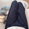 Women's Plus Size Bubble Cotton Pajama Pants - Lightweight, All-Season Strolling Wear