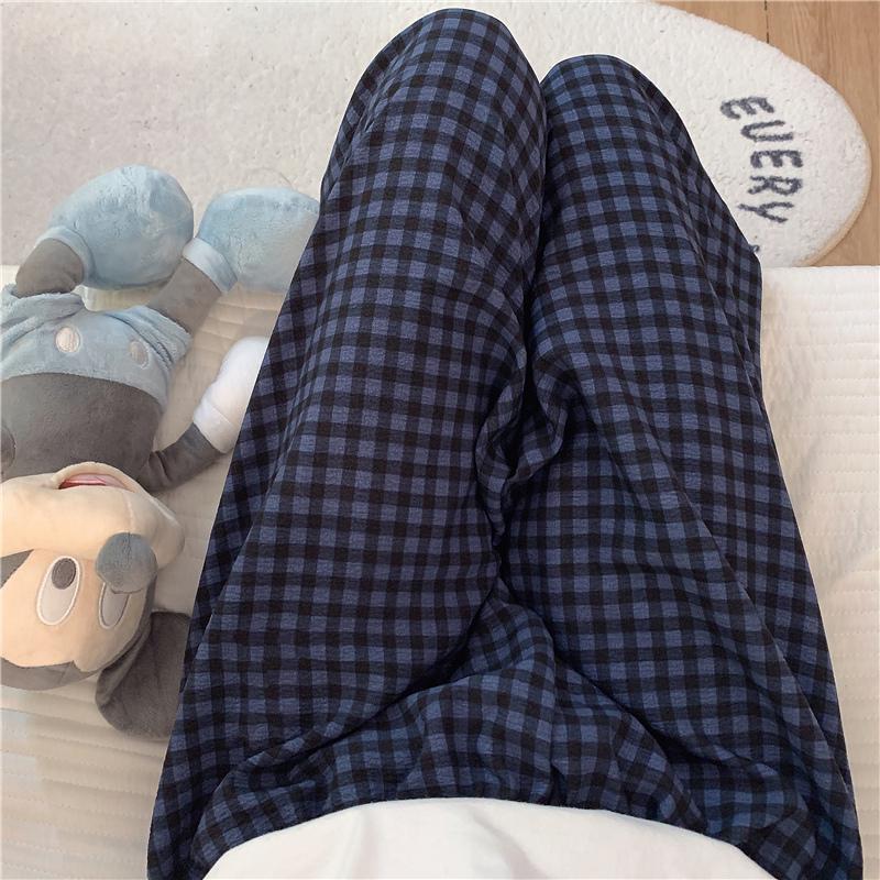 Women's Plus Size Bubble Cotton Pajama Pants - Lightweight, All-Season Strolling Wear