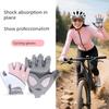 Giant Bicycle Cycling Gloves for Women, Half-Finger, Shock-Absorbing, Summer, Non-Slip, Sun Protection, Breathable, Universal