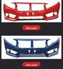 Compatible with 2016-2018 Honda Civic Front and Rear Bumpers.