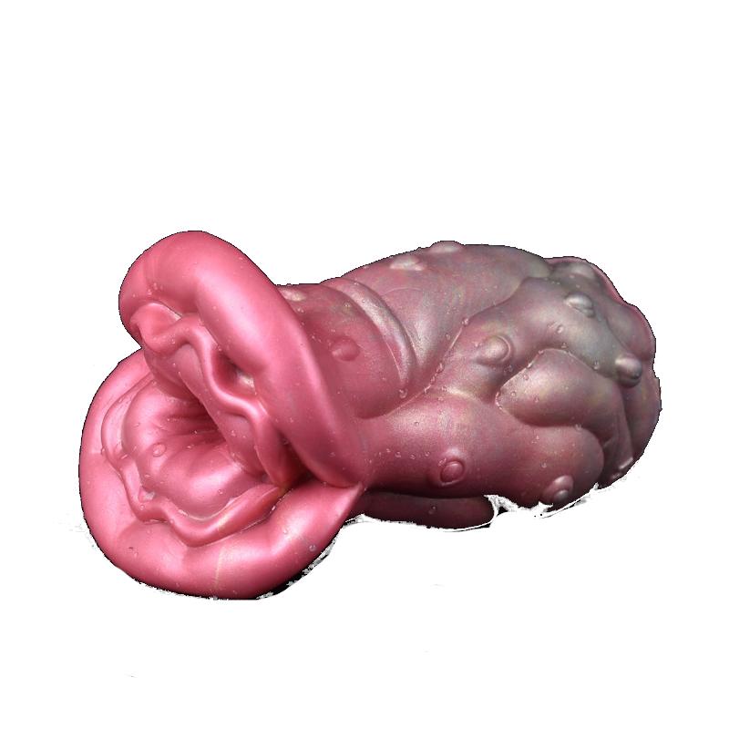 Big Lips Realistic Vagina Oral Sex  Male Handheld Masturbator Artificial Masturbators