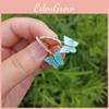 Elegant Butterfly Alloy Earrings Trendy Multicolor Fashion Jewelry Women For