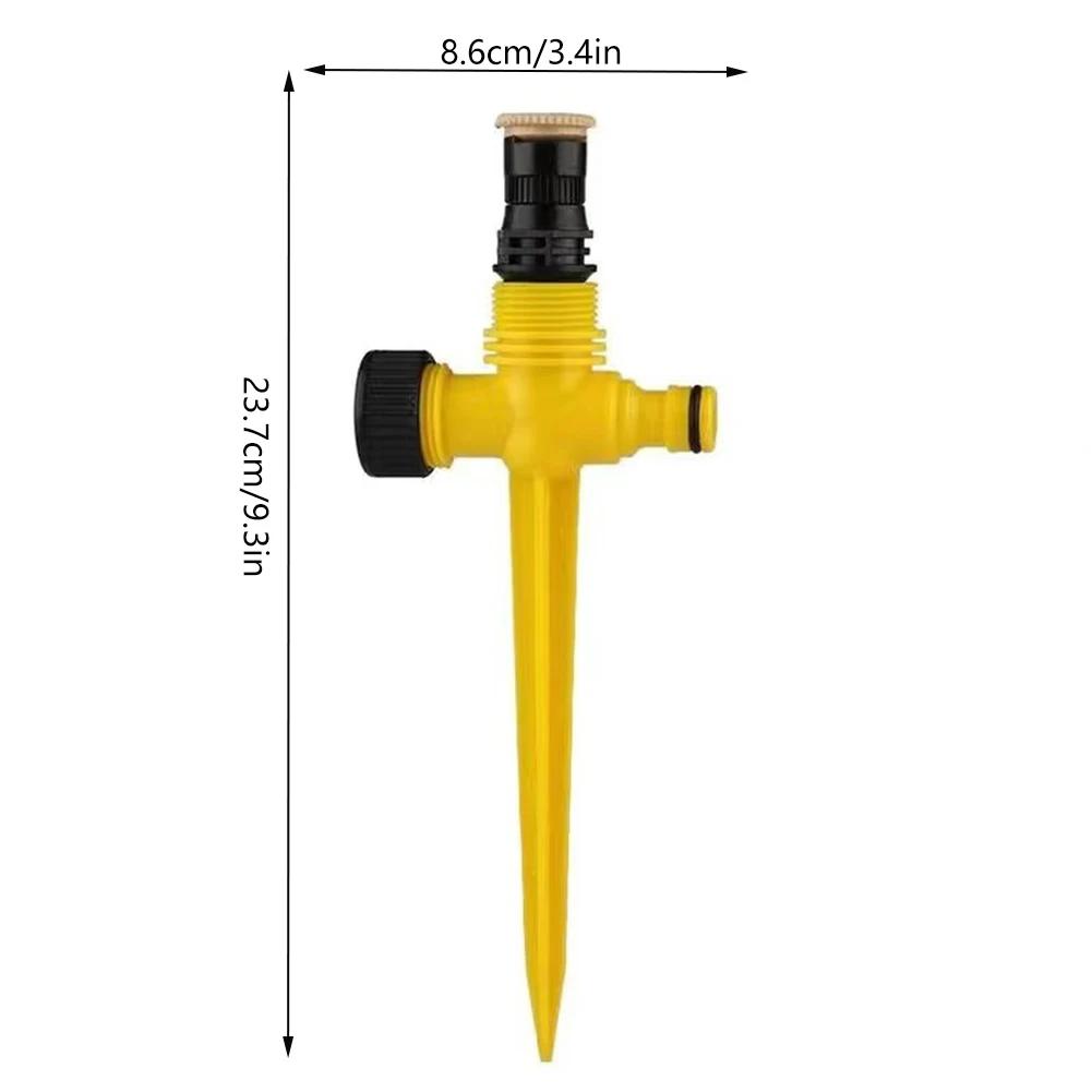 20-5pcs 360 Degree Rotation Auto Irrigation System 3 Gears Adjustable Irrigation Sprinkler For Garden Irrigation Watering Tools