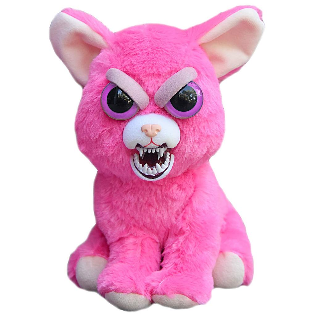RANGS Facetippet Angry Cat Plush Toy with Changing Expressions