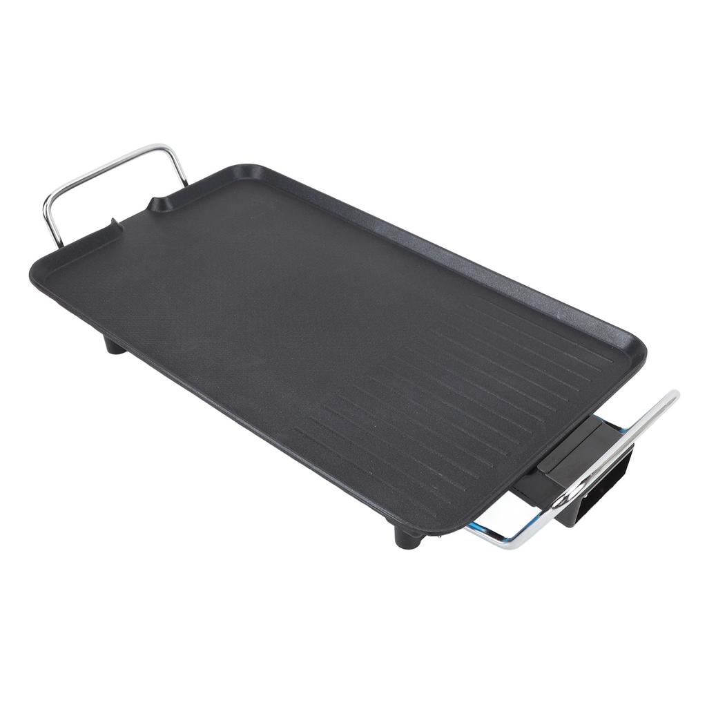 Electric Griddle Small Smokeless Nonstick Multifunctional Stove Top Flat Griddle for Breakfast