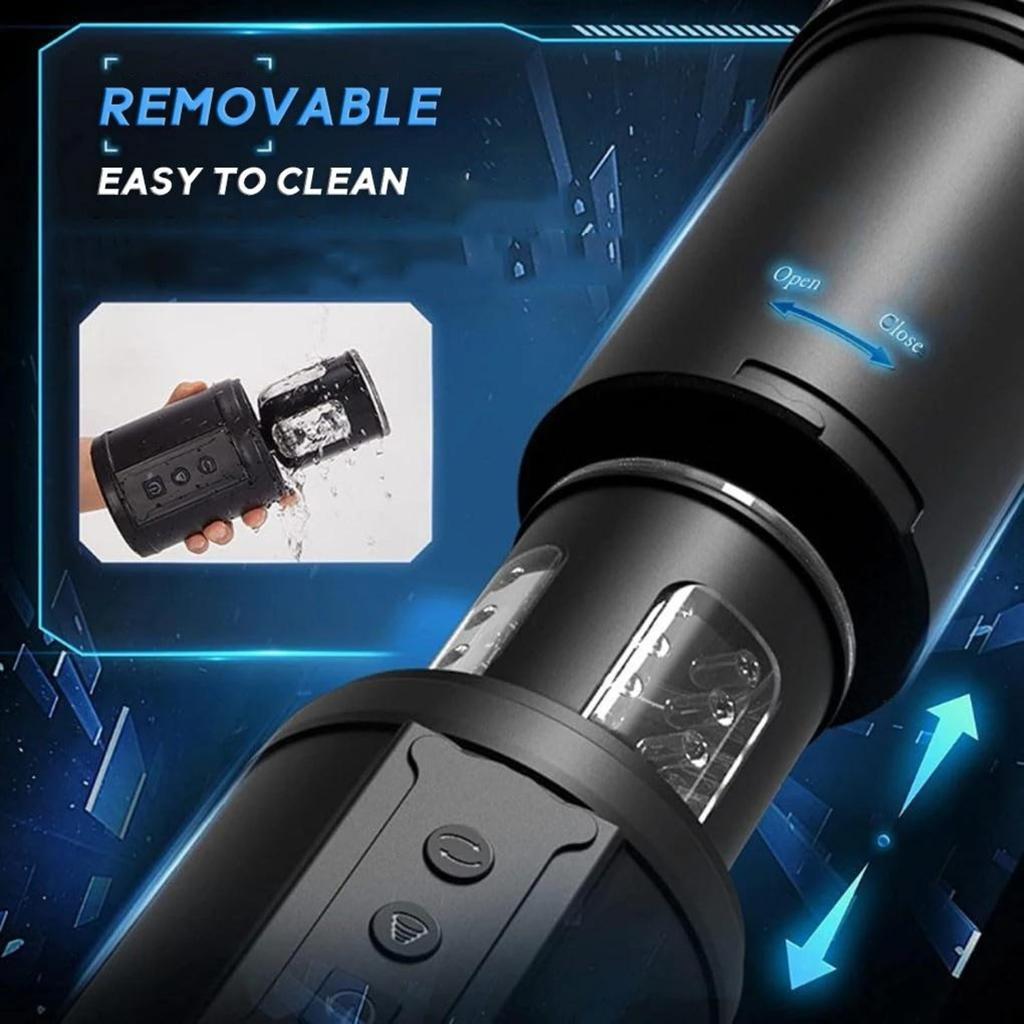 Masturbators Cup Automatic Male Masturbator Cup Telescoping Rotating Sex Toys Pocket Pussy Penis Stimulator Male Masturbation