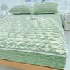 Plush Velvet Mattress Protector: Winter Taffeta Fitted Sheet & Cover for Simmons Bedspread