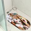 Kitchen Floor Mat, Bathroom Bathroom, Non-Slip And Waterproof Pvc Material, Home Mat Floor Mat Pattern
