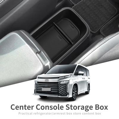 For Toyota NOAH Voxy 90 Series Car Center Console Armrest Storage Box Tray Organizer Accessories Tidying