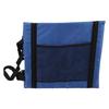 Stadium Seat with Storage Bag Oxford Cloth Blue Comfortable Folding Bleacher Seat for Garden Camping Sporting Events