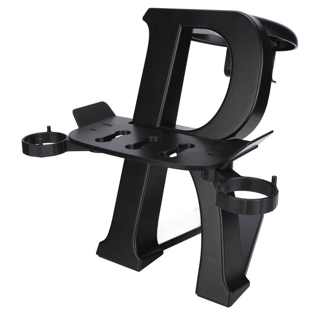 VR Headset Stand VR Universal Display Holder and Controller Mount Station for Oculus Quest 2Black