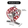 Aluminum Reels Fly Fishing Reels for Trout Pike Heavy Duty Winter Ice Fishing Wheel Fly Reels
