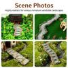 Rearrangeable Miniature Stone Route Ornament, Aquariums Landscape Accent for Terrariums and Small Garden Displays