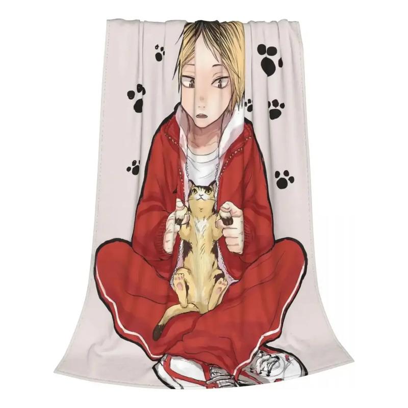 Manta Tejida Kenma Kozume Haikyuu Japanese Anime Wool Thr S