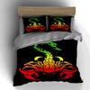 Fiery Scorpion Silhouette Bedding Duvet Cover Sets Duvet Covers Pillowcases Gifts (1 * Duvet Cover 2 * Pillowcases, Without Duvet Insert)