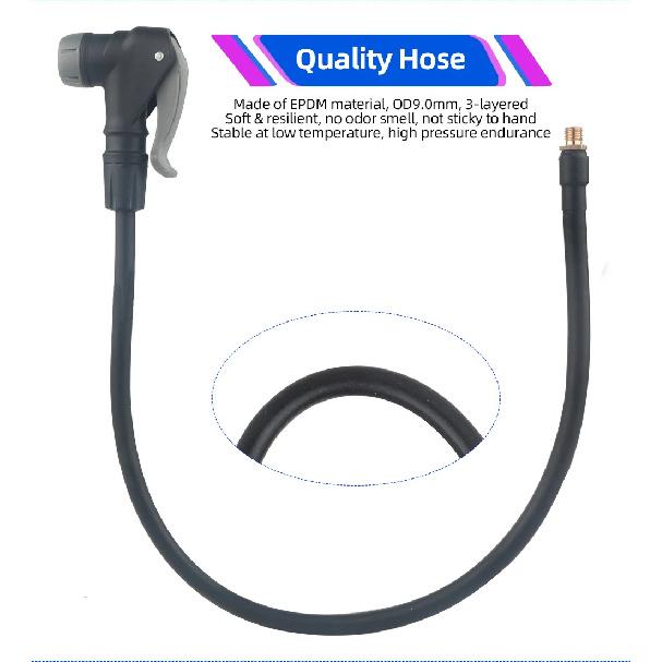 Bicycle 20/30/50cm AV/FV Pump Extension Adaptor MTB Road Bike Schrader or Presta Air Pump Tire Inflator Copper Nozzle Connector