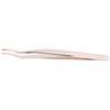 Eyelashes Tweezer False Lash Application Curved Stainless Steel Eyelash Extension Auxiliary Clip
