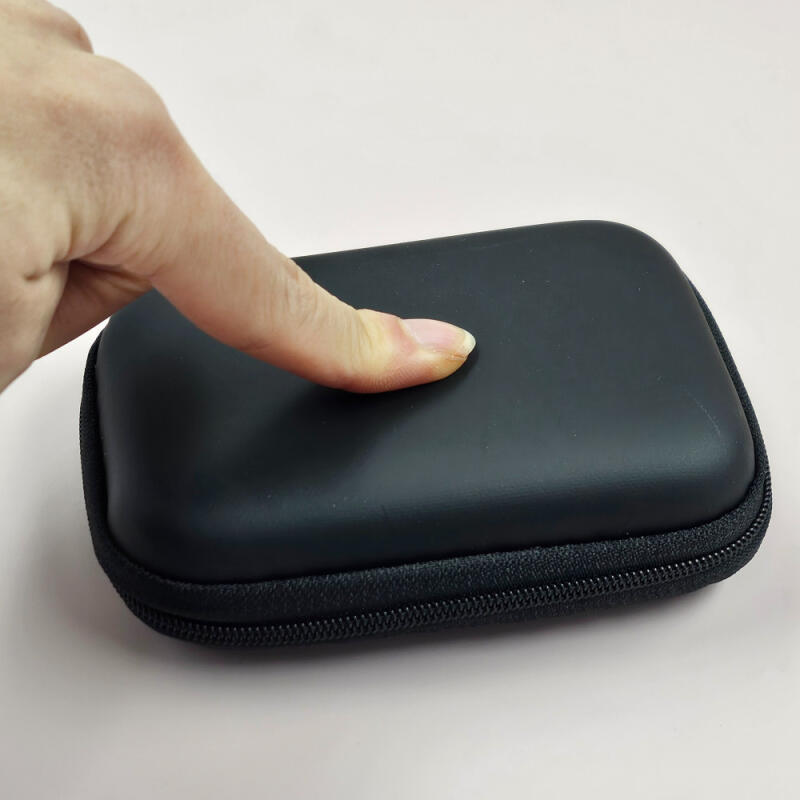 Square Hard Multipurpose Portable Pouch Cable Earphone