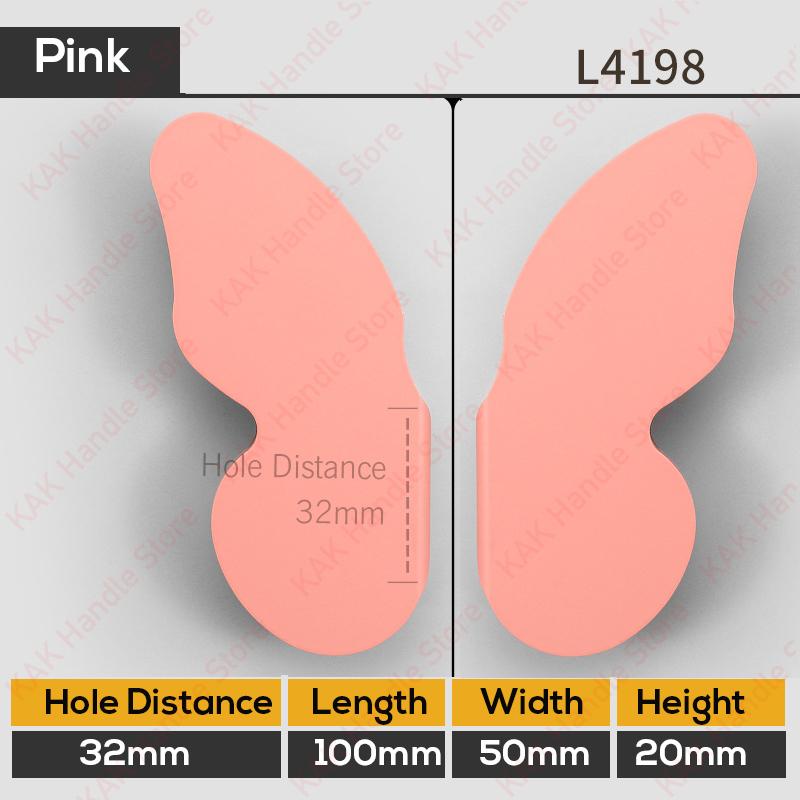 KAK 2 Pack Bear Head Furniture Handle for Kids Rooms Colorful Cabinet Handle and Drawer Knobs Decorative Door Hardware Fittings