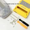 10pcs Replacement Y Shape Screw Game Console Housing Screws Gaming Accessory Easy Installation