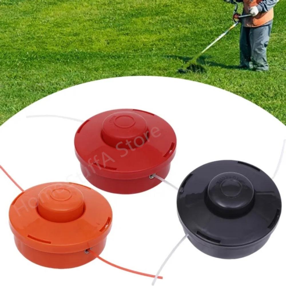 Household Trimmer Head Universal Line Trimmer Replacement Head Lawn Mower Garden Power Tool Accessories Brush Cutter Grass