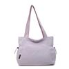 Lightweight Casual Nyl Bag for Women Summer Simple Large Capacity Single Shoulder Commuter Bag Versatile Fitness Yoga Tote Bag