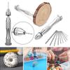 Resin Crafts UV Epoxy Casting Molds Drill Holes Tool Resin Mold Hand Drill Jewelry Making Tools