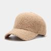 Autumn 2025 Lambswool Baseball Cap - Unisex Retro Casual Fashion