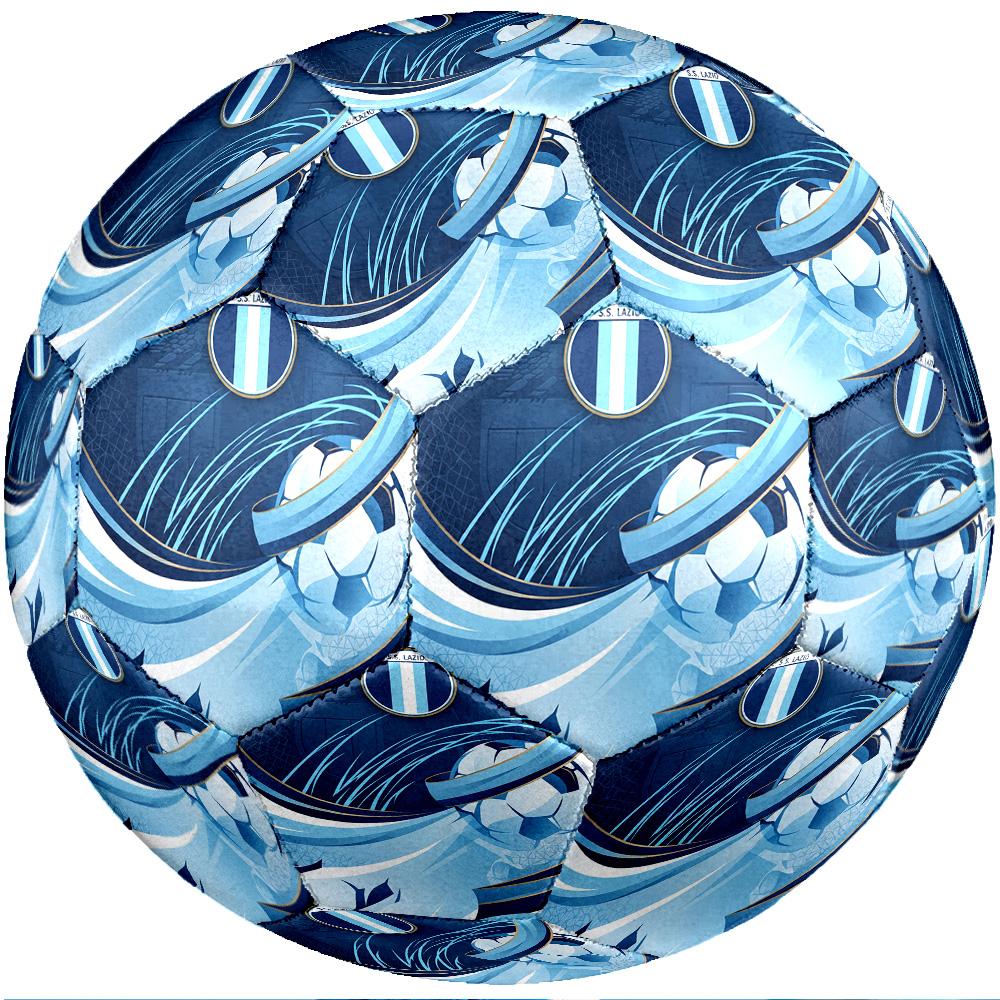 Pallone da Calcio Lazio FC Taglia 5 Standard Durevole per Allenamento Partita Sport all'Aperto per Adulti